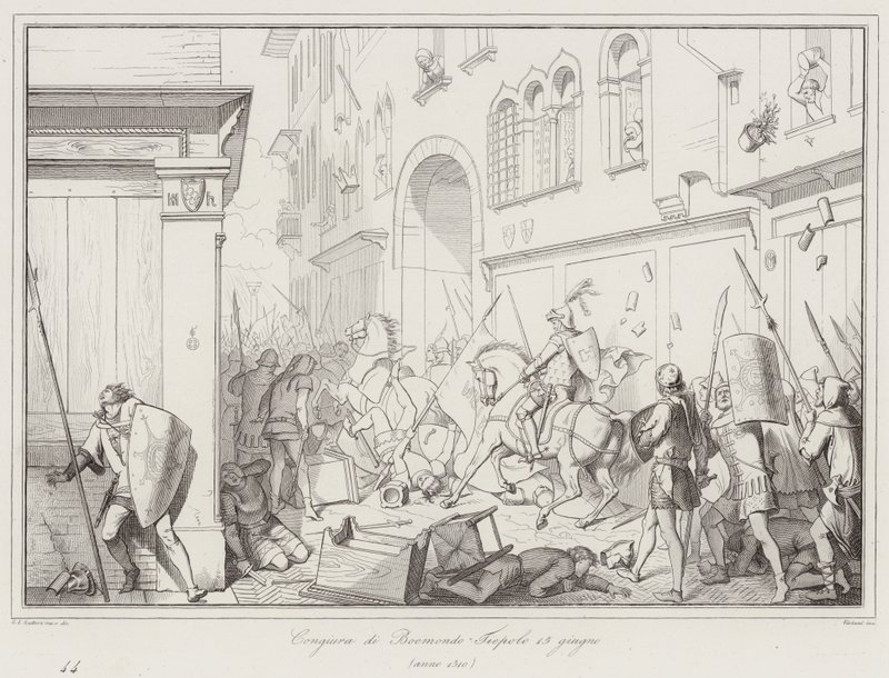 Congiura di Boemondo Tiepolo 15 giugno da Italian School