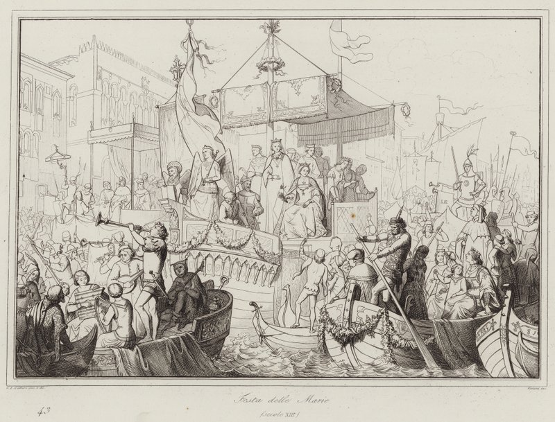 Festa delle Marie, secolo XIII da Italian School
