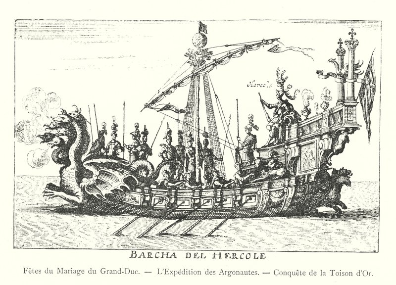 Feste del matrimonio del Granduca, La spedizione degli Argonauti, Conquista del Vello d