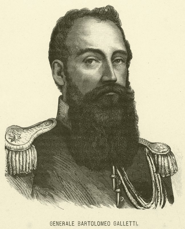 Generale Bartolomeo Galletti da Italian School