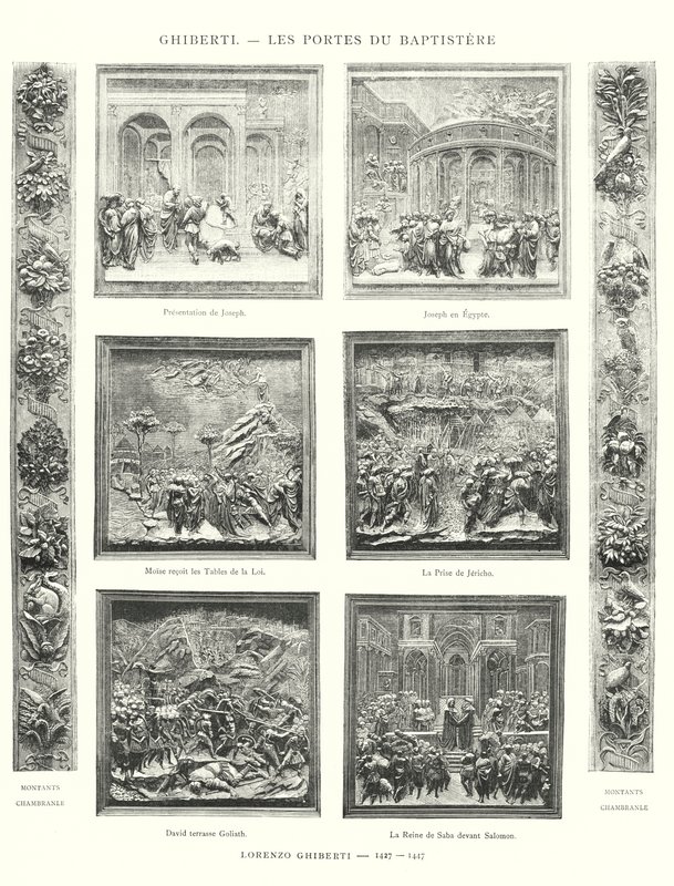 Ghiberti, Le Porte del Battistero, Lorenzo Ghiberti da Italian School