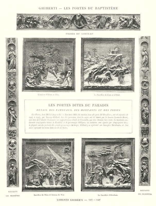 Ghiberti, le porte del Battistero, Lorenzo Ghiberti da Italian School