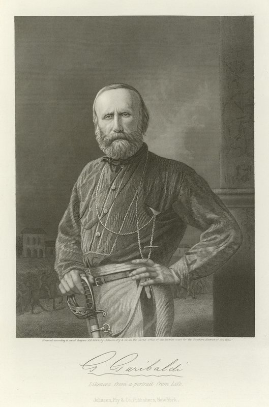 Giuseppe Garibaldi da Italian School