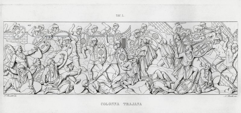 La Colonna Traiana da Italian School