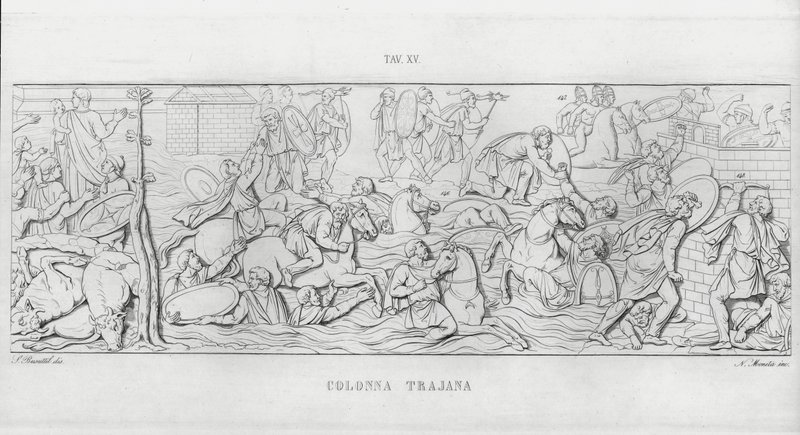 La Colonna Traiana da Italian School
