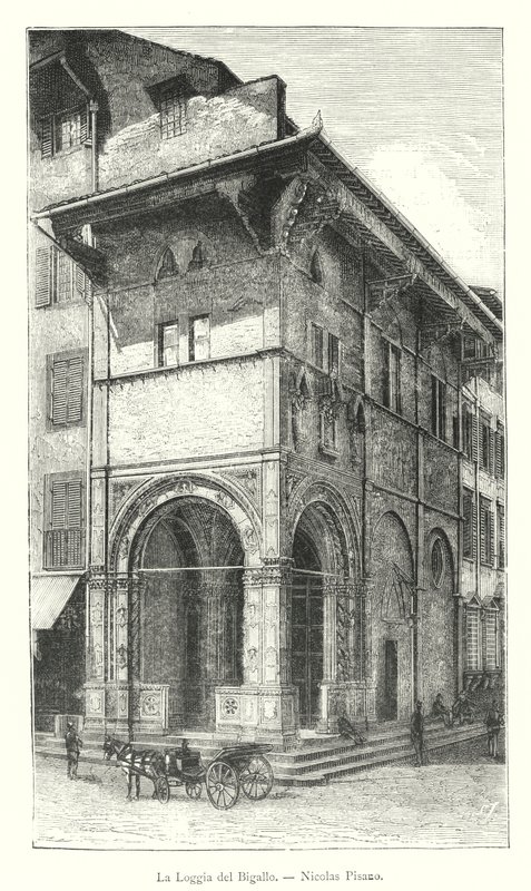 La Loggia del Bigallo, Nicolas Pisano da Italian School