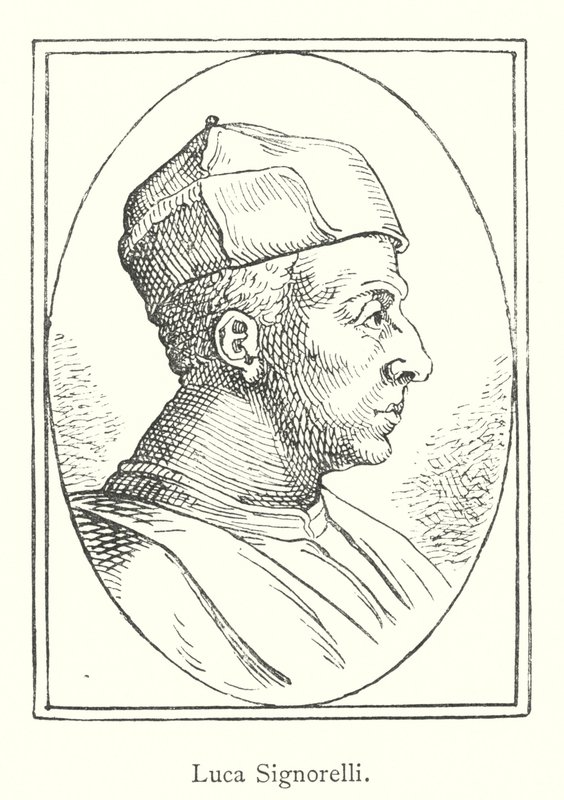 Luca Signorelli (incisione) da Italian School