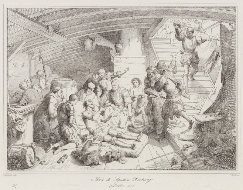 Morte di Agostino Barbarigo da Italian School