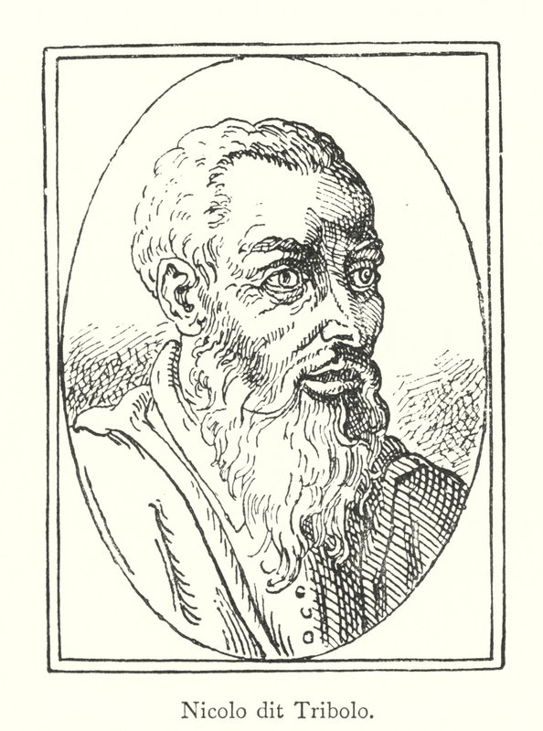 Niccolò detto Tribolo (incisione) da Italian School