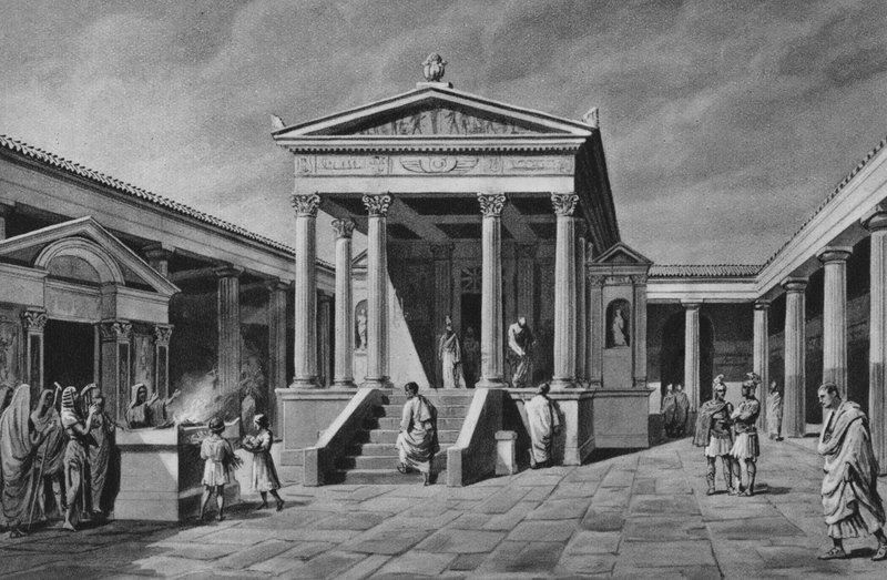 Pompei: Tempio d