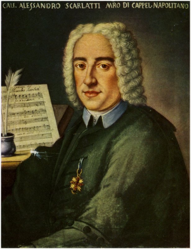 Ritratto di Alessandro Scarlatti da Italian School