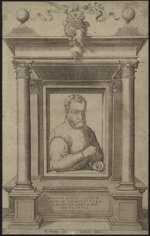 Ritratto di Giacomo Barozzi da Vignola da Italian School