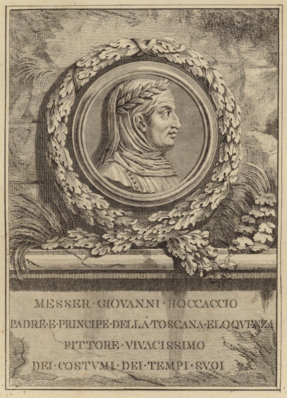 Ritratto di Giovanni Boccaccio da Italian School