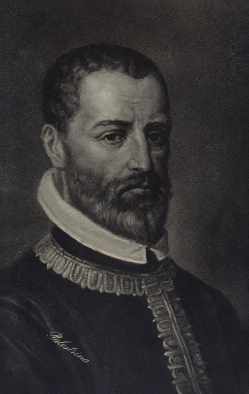 Ritratto di Giovanni Pierluigi da Palestrina da Italian School