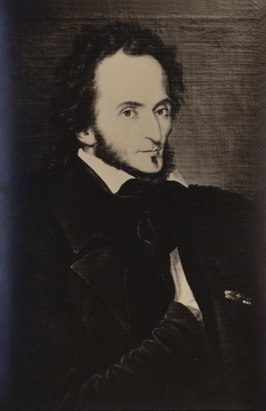 Ritratto di Niccolò Paganini da Italian School