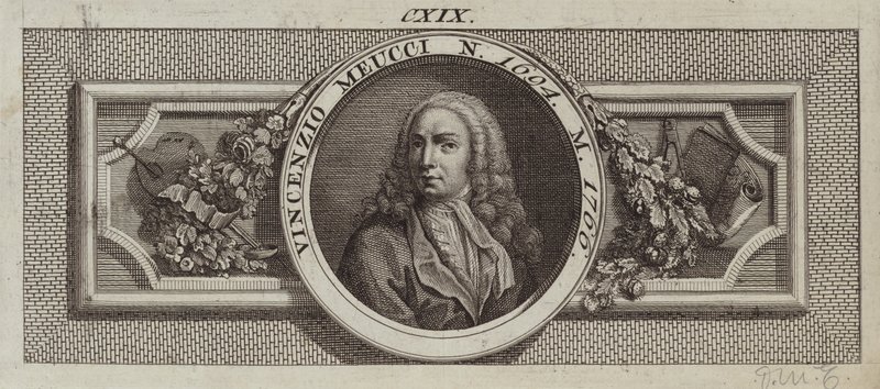 Ritratto di Vincenzo Meucci da Italian School