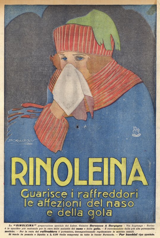 Rinolein (litografia a colori) da Italian School