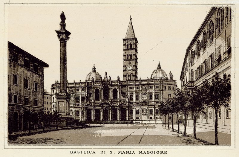 Roma: Basilica di Santa Maria Maggiore da Italian School