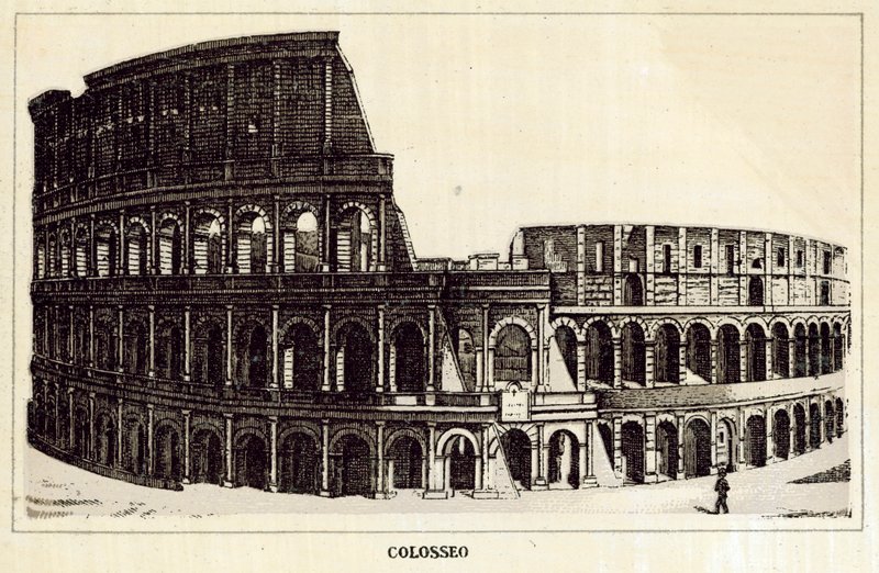 Roma: Colosseo da Italian School