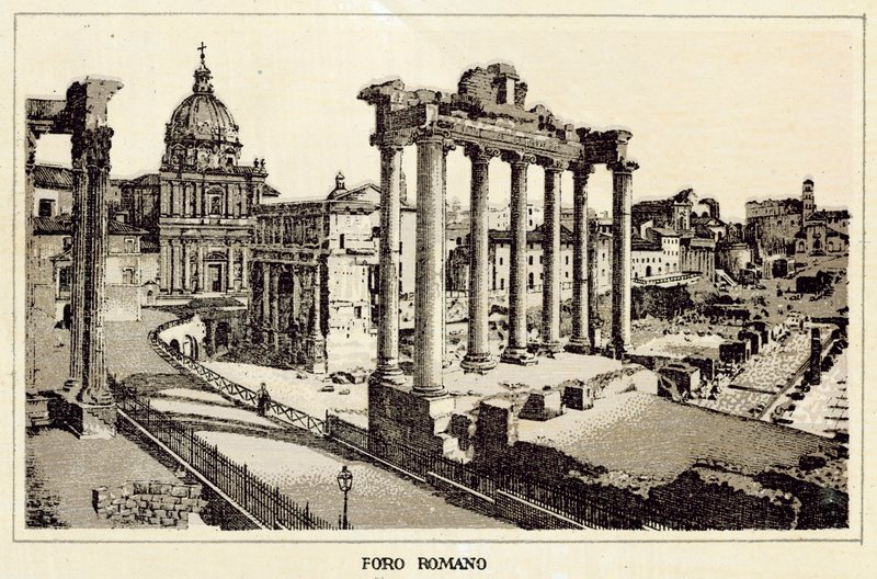 Roma: Foro Romano da Italian School
