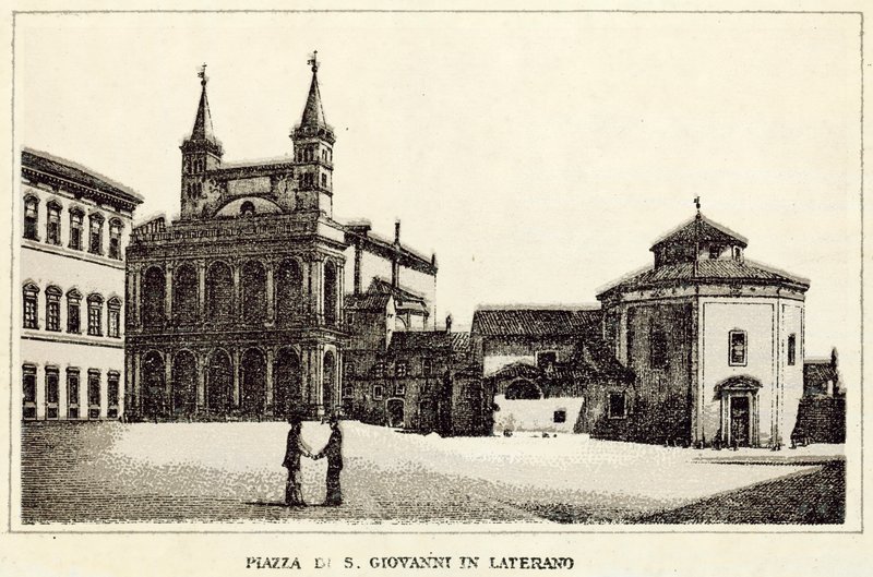 Roma: Piazza di San Giovanni in Laterano da Italian School