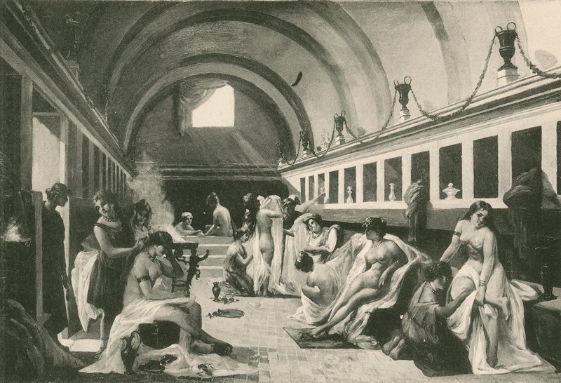 Il Frigidarium delle Donne nelle Terme Stabiane, com