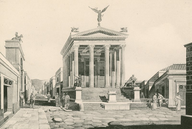 Il Tempio della Fortuna com