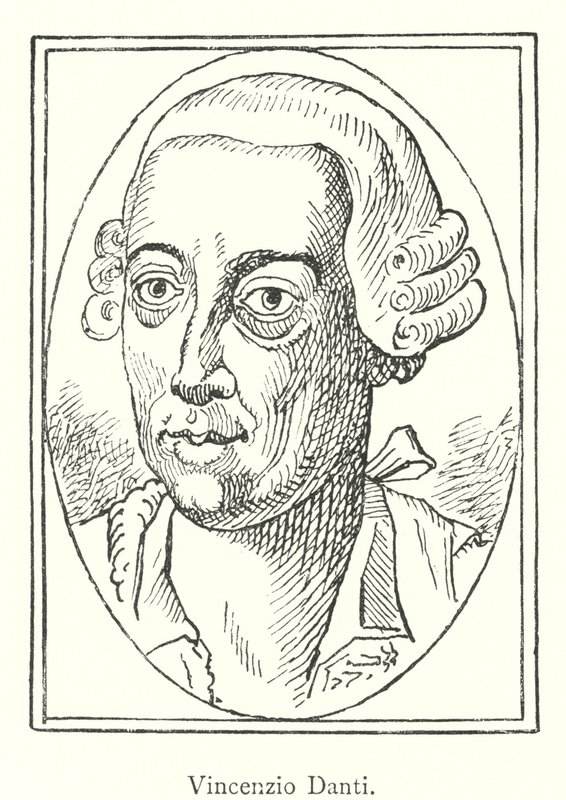Vincenzio Danti (incisione) da Italian School