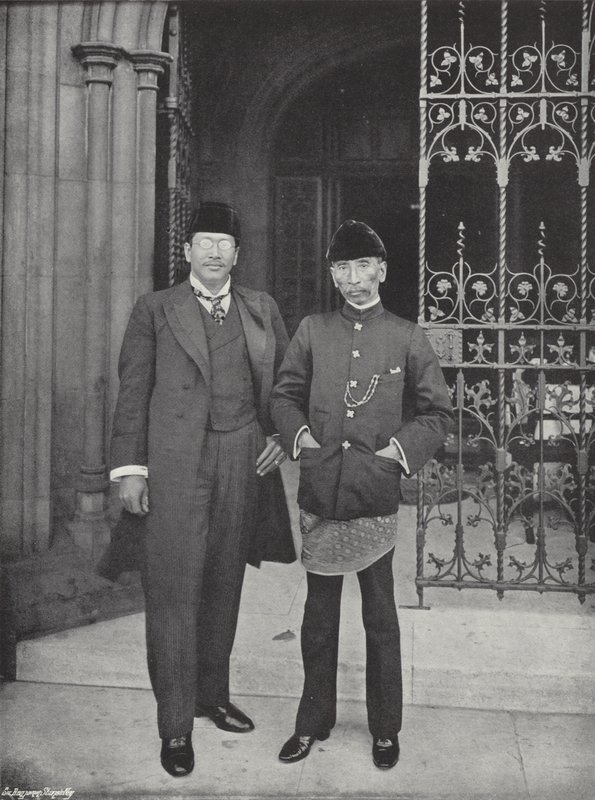 Il Sultano di Perak da J. Benjamin Stone