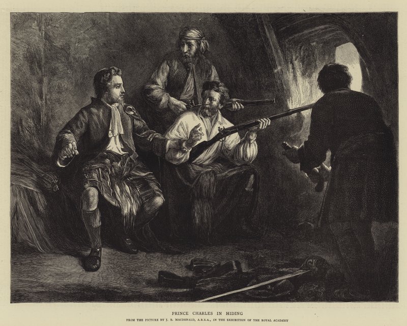 Il principe Carlo in nascondiglio da J.B. MacDonald