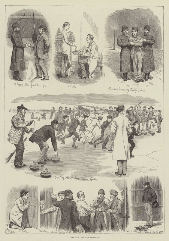 Il nuovo anno in Scozia da J.M.L. Ralston