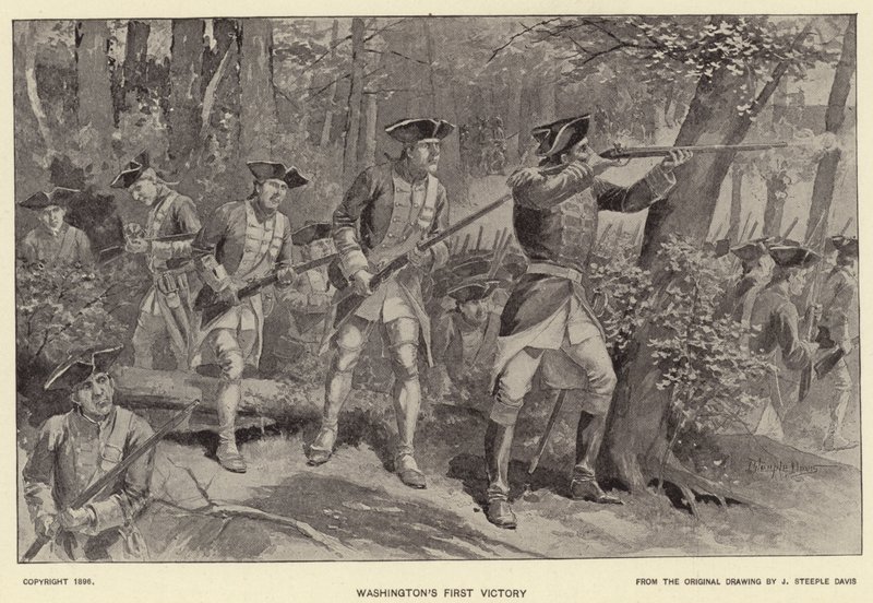 La prima vittoria di Washington da J. (after) Steeple Davis