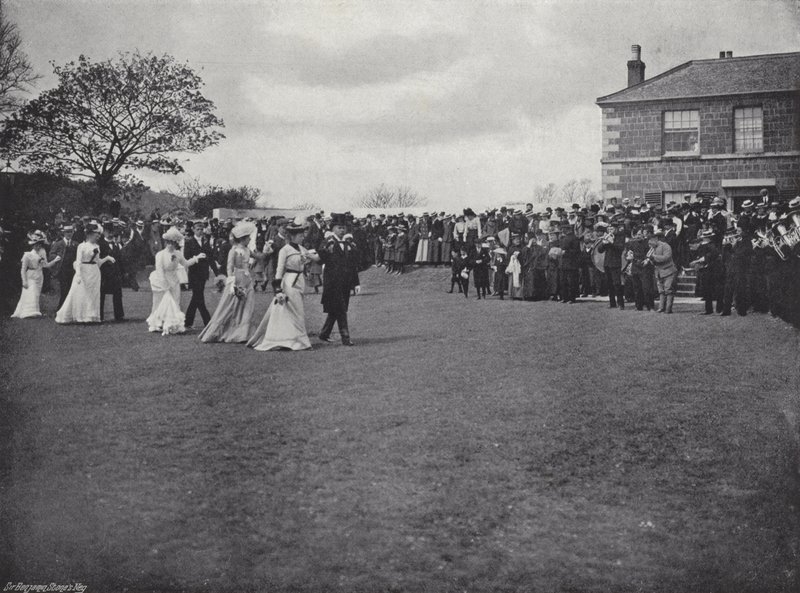 Giornata dei fiori a Helston, la danza Furry da J. Benjamin Stone