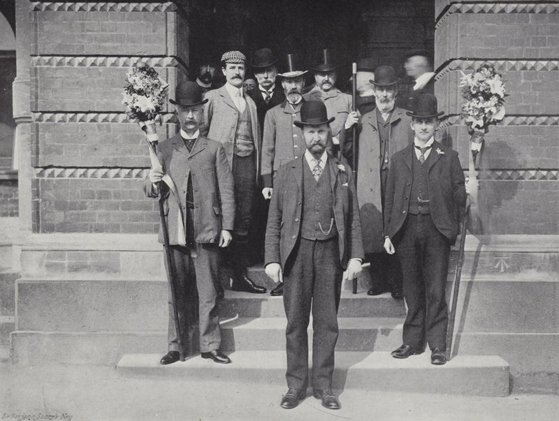 Hocktide a Hungerford, Poliziotto e Tutti Men da J. Benjamin Stone