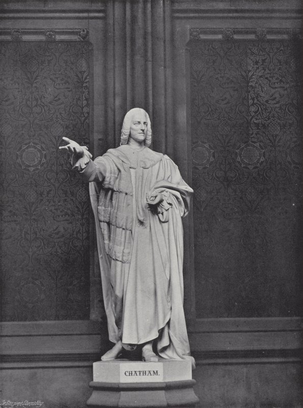 Statua di Chatham da J. Benjamin Stone