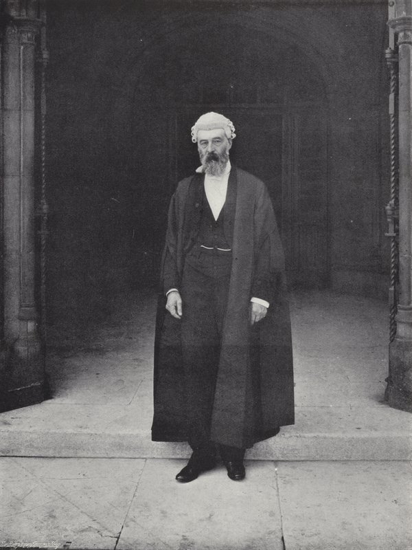 Il segretario della Camera dei Comuni da J. Benjamin Stone