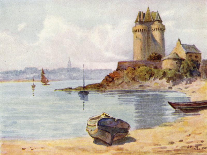 La Tour Solidor, St Servan da J. Hardwicke Lewis