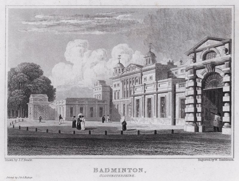 Badminton, Gloucestershire da John Preston Neale