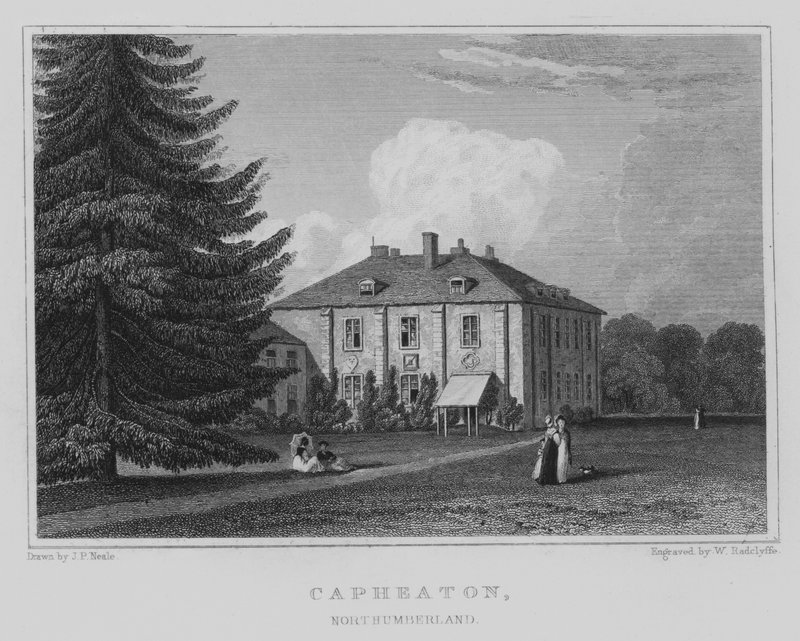 Capheaton, Northumberland da John Preston Neale