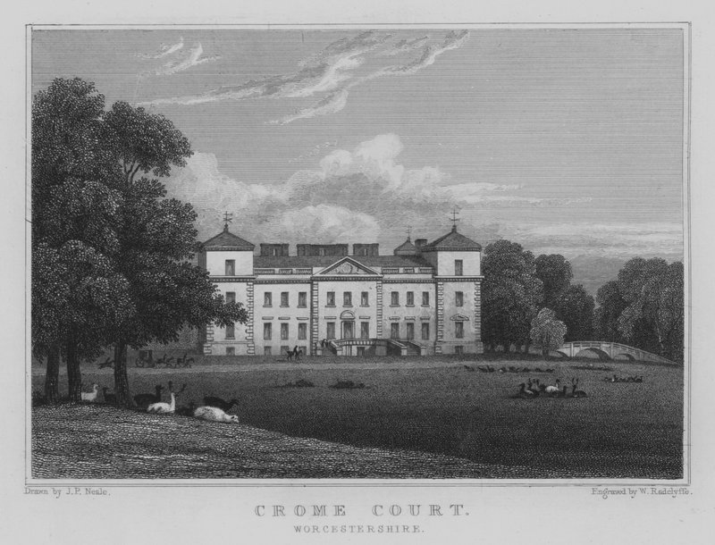 Crome Court, Worcestershire da John Preston Neale