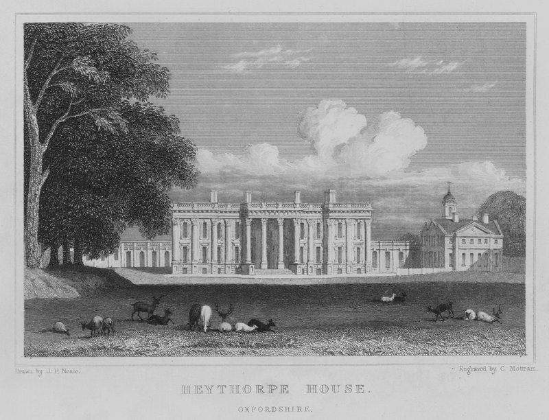 Heythorpe House, Oxfordshire da John Preston Neale