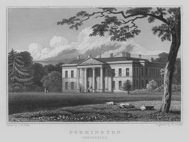 Porkington, Shropshire da John Preston Neale