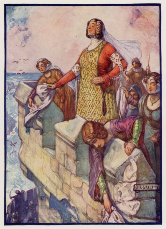 Agnes Nera, Contessa di Dunbar e March, durante l