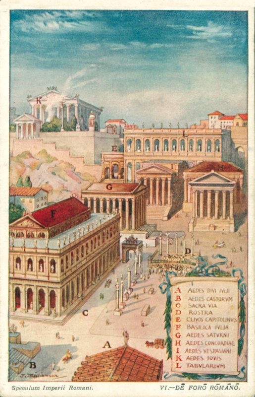 Foro Romano, Roma antica da J. Williamson
