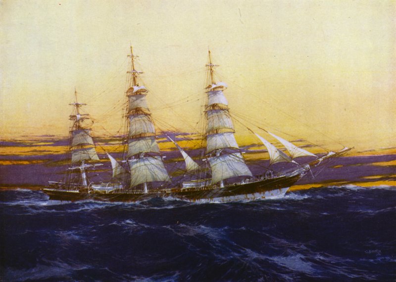 Clipper Ships: Cedric il Sassone da Jack Spurling