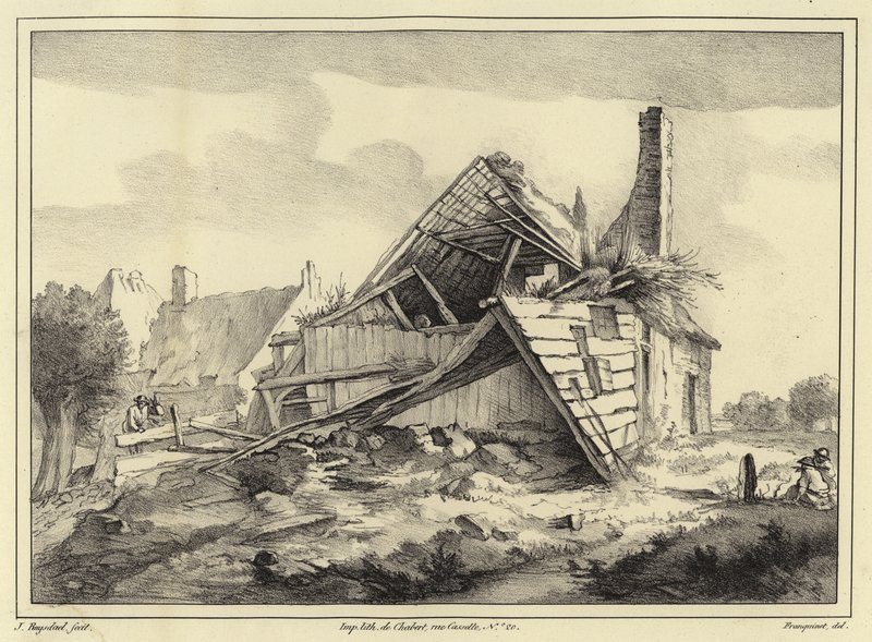 Edificio in rovina da Jacob van Ruisdael