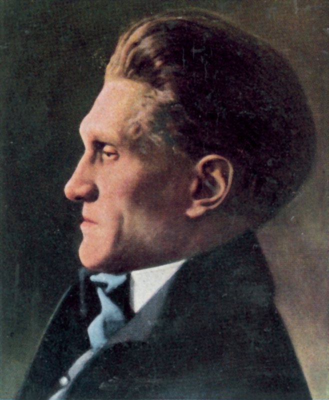 Stefan George, poeta tedesco da Jacob Hilsdorf