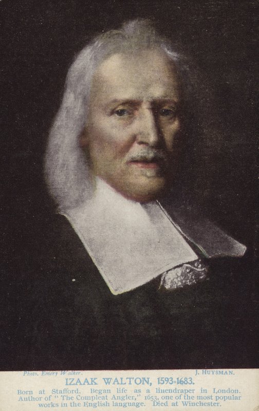 Izaak Walton (1593-1683), scrittore inglese da Jacob Huysmans