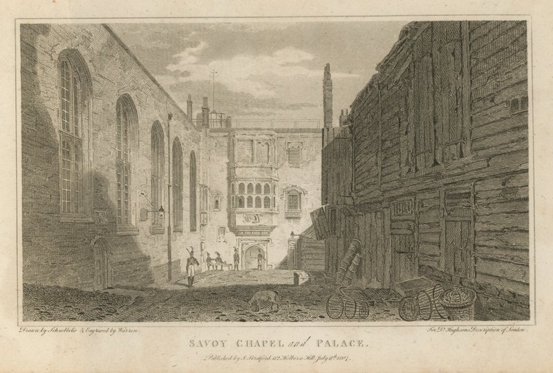 Cappella e Palazzo di Savoia da Jacob Schnebbelie
