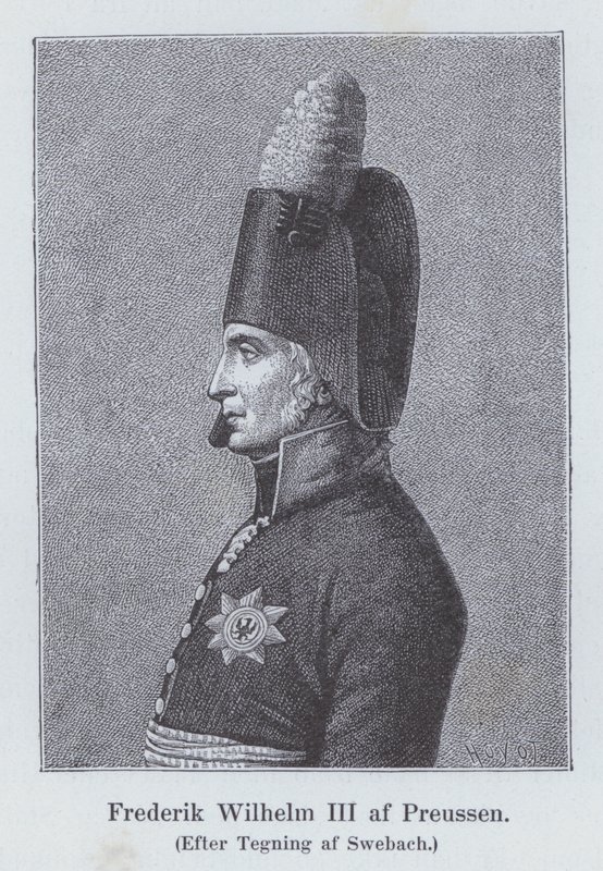 Federico Guglielmo III, Re di Prussia da Jacques Francois Joseph (after) Swebach